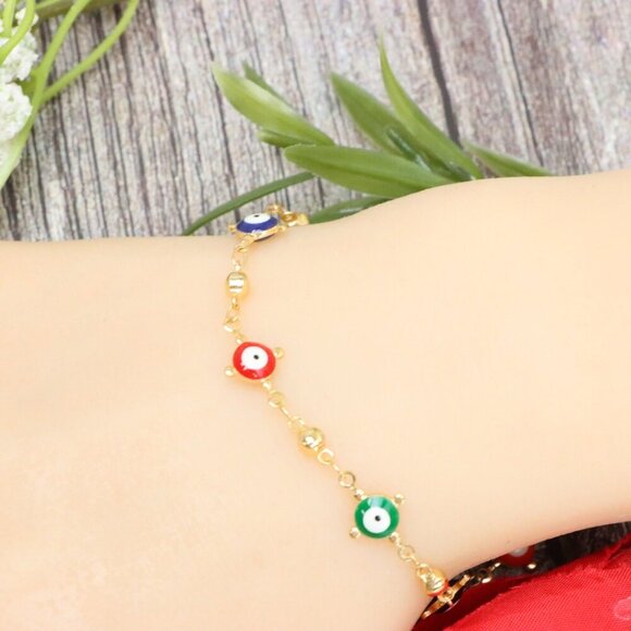 "Trendy Handmade Bracelet – A Stylish Gift for Women & Girls, MAR092037 - Picture 3 of 10